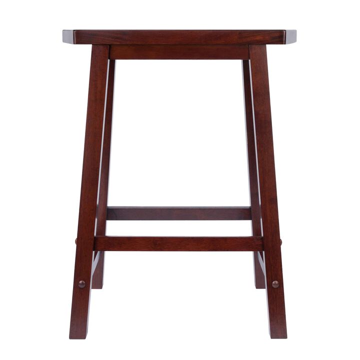 Contemporary Solid Hardwood Rush Barstool with Napoleon Style Legs and Hand Woven Seat - Available in Oak, White, Cappuccino, and Black