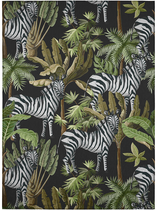 Tropics TC13 Black 8' x 10' Rug