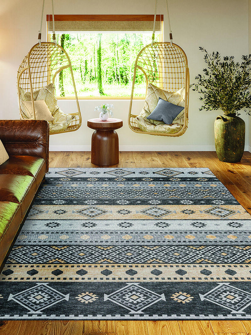 Sedona SN12 Midnight 3' x 5' Rug