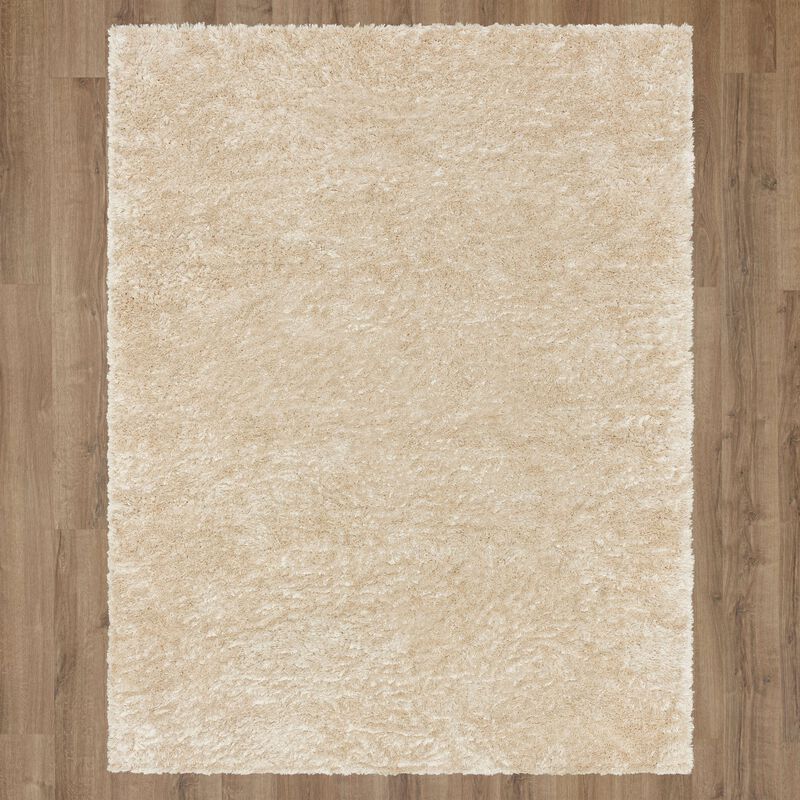 Billow Shag Billow Shag Ivory 7' 10" X 10' Rug
