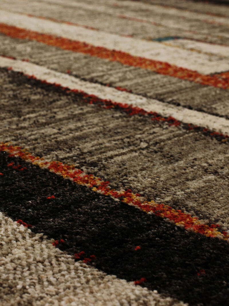 Elements Compose Charcoal 5' 3" X 7' 10" Rug