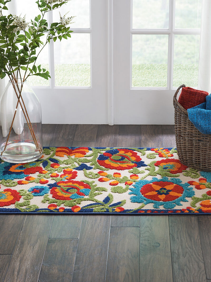 Aloha ALH17 Multicolor 3' x 5' Rug