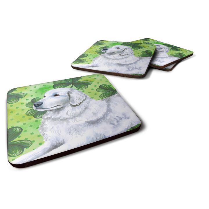 Caroline's Treasures Maremma Sheepdog St Patrick's Decorative coasters, Multicolor
