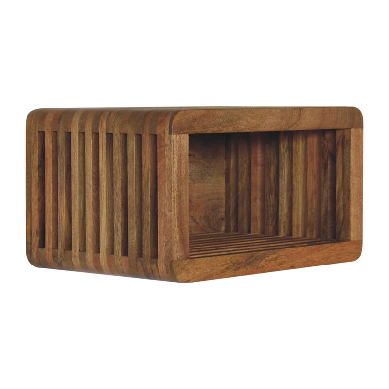 Artisan Furniture Solid Wood Soba Wall Mounted Bedside