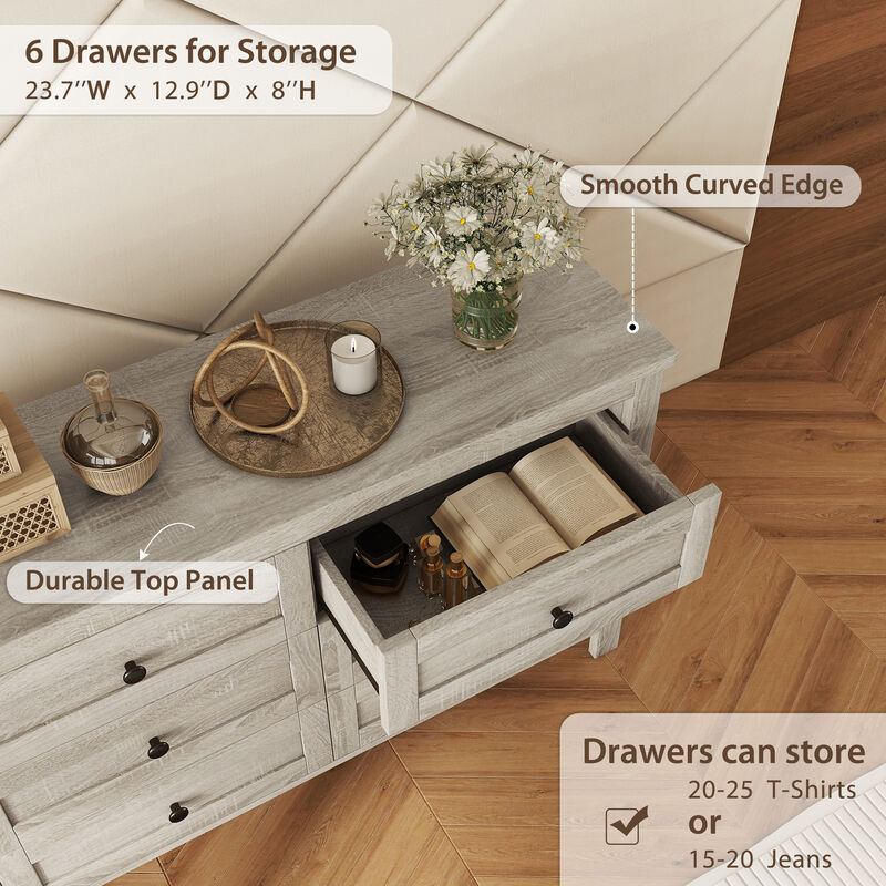 Merax Platform Bed Nightstand and Dresser Bedroom Sets