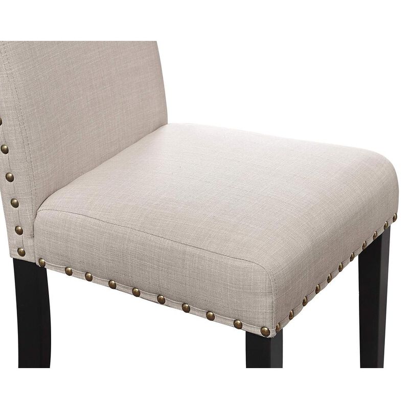 New Classic Furniture Crispin Natural Beige Solid Wood Dining Chair (Set of 4)