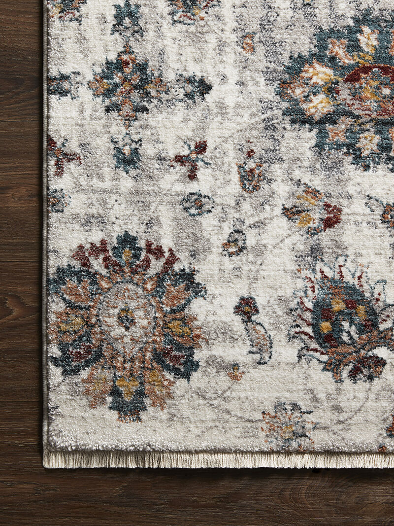 Samra SAM08 Ivory/Multi 5'3" x 7'9" Rug