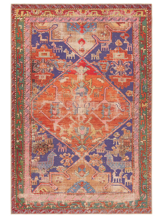 Garcia Sancho Orange 9' x 12' Rug