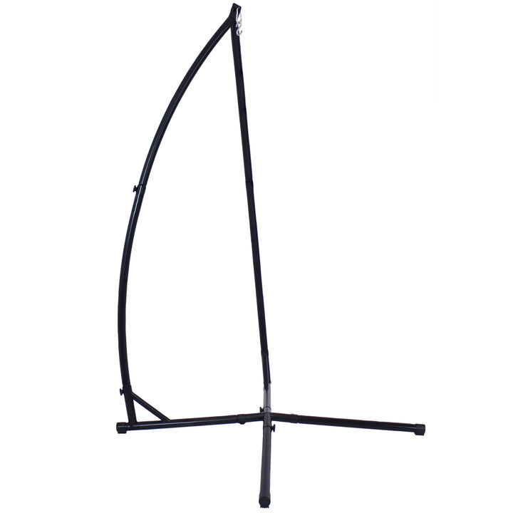 Sunnydaze X-Base Powder-Coated Steel Hammock Chair Stand - 82 in Sunnydaze X-Base Powder-Coated Steel Hammock Chair Stand - 82 in