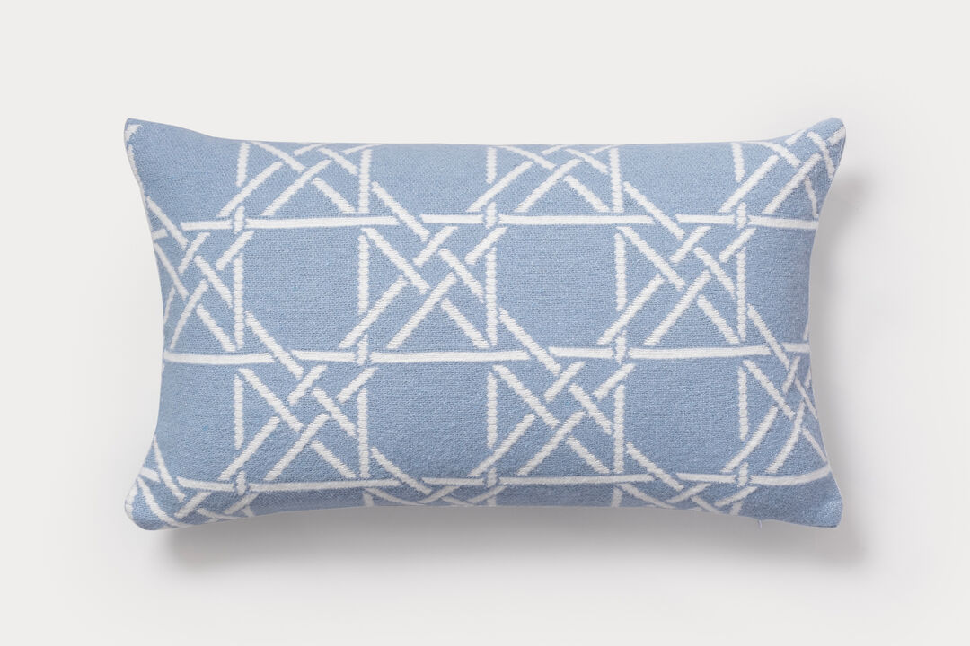 Brooks Brothers Lattice Work Decorative Pillow