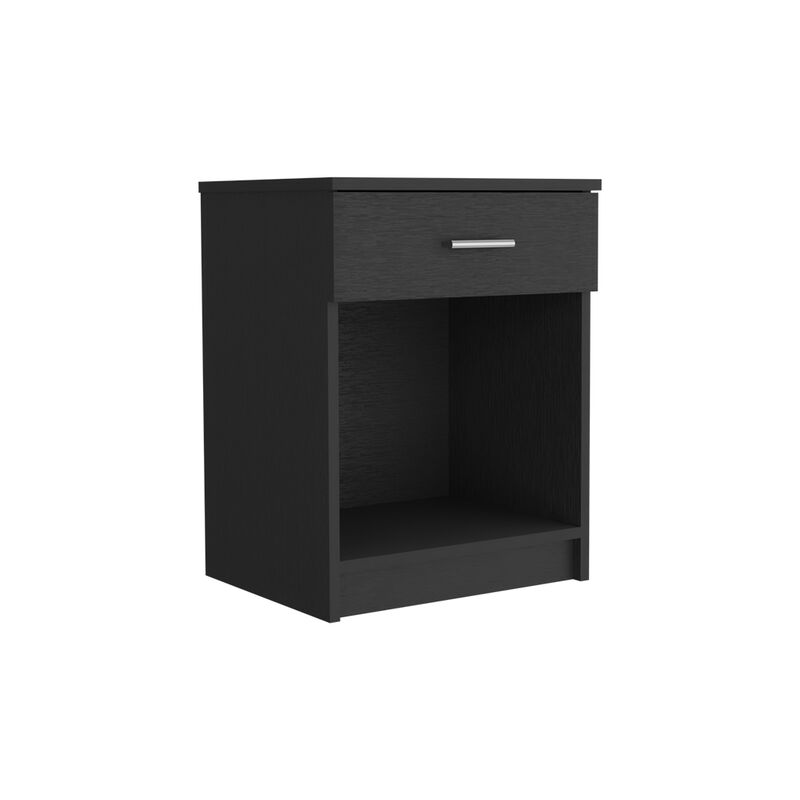 Streamdale Eco Nightstand, Superior Top, One Drawer, Lower Shelf