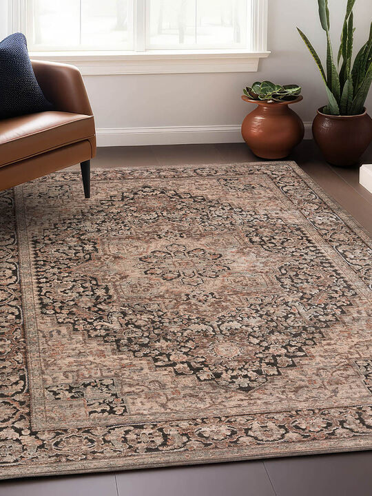 Vizcia VZ3 Beige 3' x 5'1" Rug