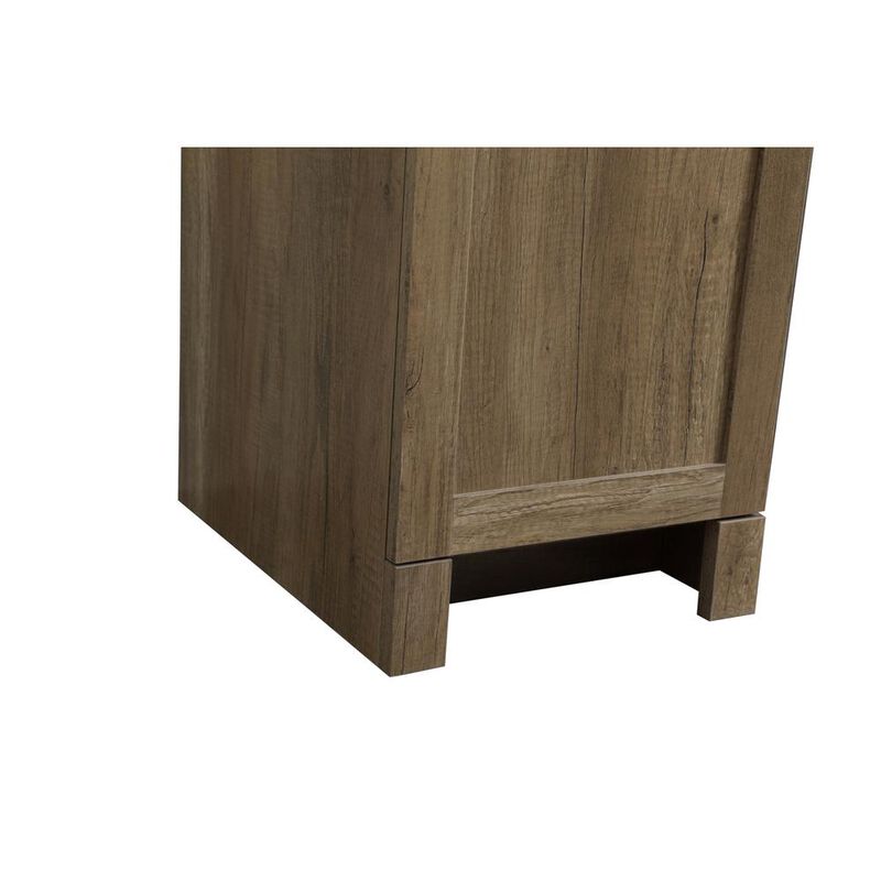 Elegant Kitchen and Bath 60 Inch ADA Compliant Bathroom Vanity In Natural Oak