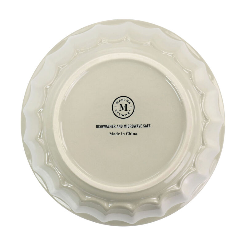 Martha Stewart 3 Piece Stoneware Bowl Set in Beige