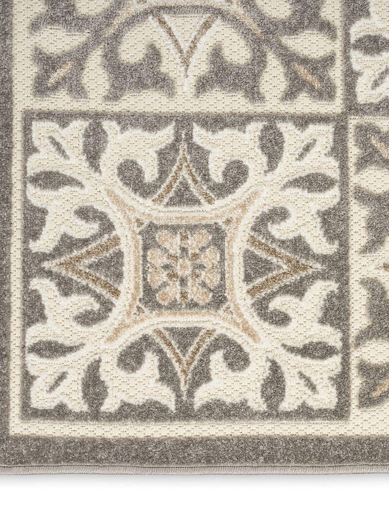 Aloha ALH34 Ivory/Gray 6' x 9' Rug