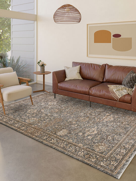 Yarra YA1 Pewter 5' x 7'10" Rug