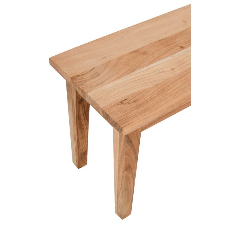 Jofran Colby 42 Traditional Classic Solid Hardwood Bench
