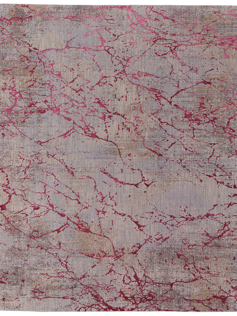Pryor 39NEF 5' x 8' Pink/Gray/Taupe Rug
