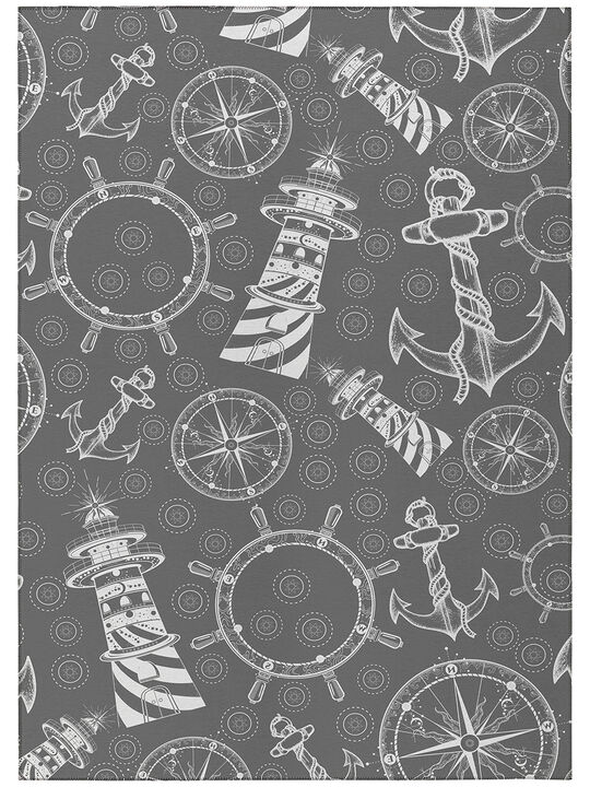 Harbor HA9 Grey 9' x 12' Rug
