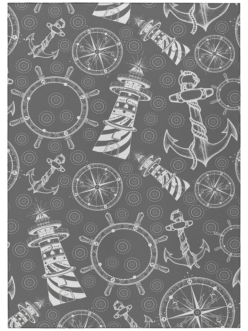 Harbor HA9 Grey 9' x 12' Rug