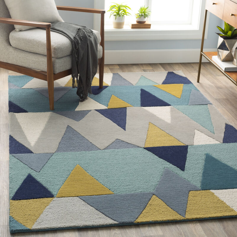 Kennedy KDY-3012 10' x 14' Blue Rug
