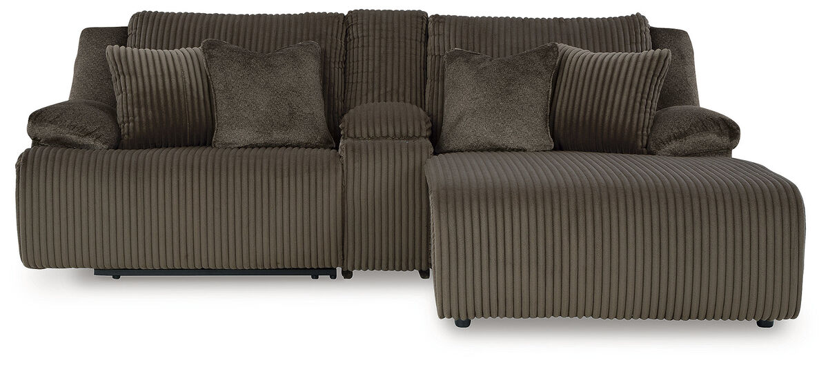 Top Tier 3PC Reclining Sectional Sofa