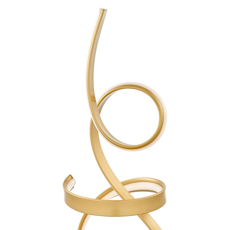 Amsterdam Table Lamp Gold Metal Dimmable Integrated LED