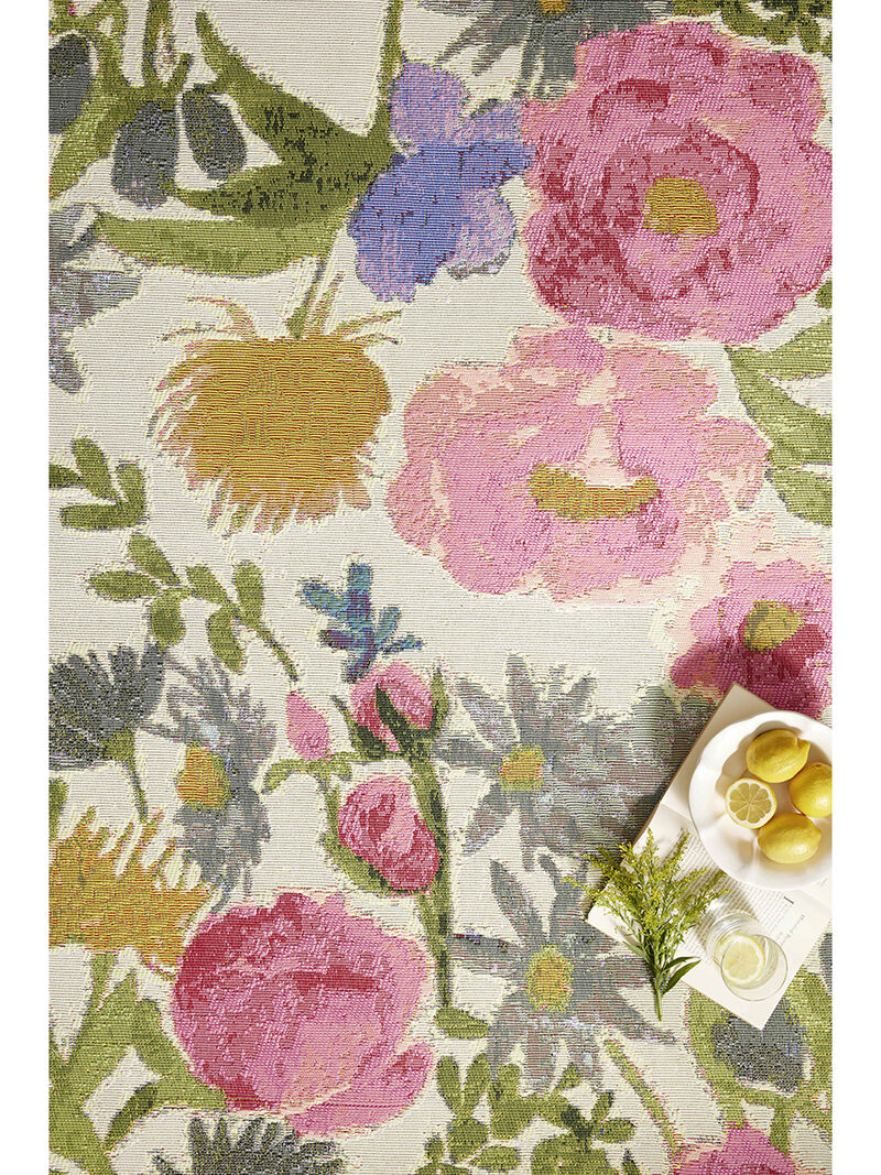 Botanical BOT01 Ivory/Multi 5'3" x 7'8" Rug