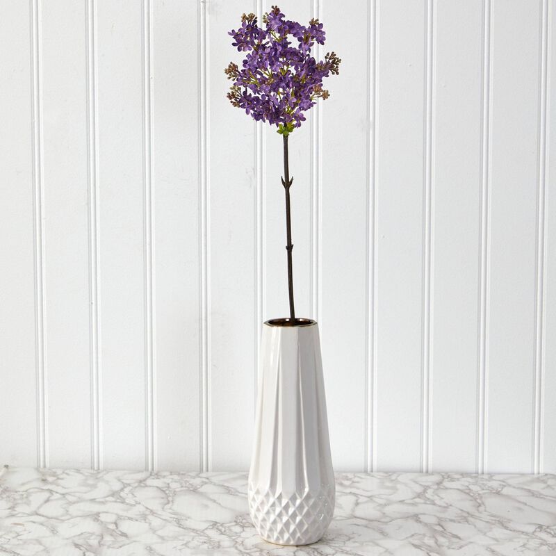Nearly Natural 32-in Lilac Artificial Flower (Set of 4)