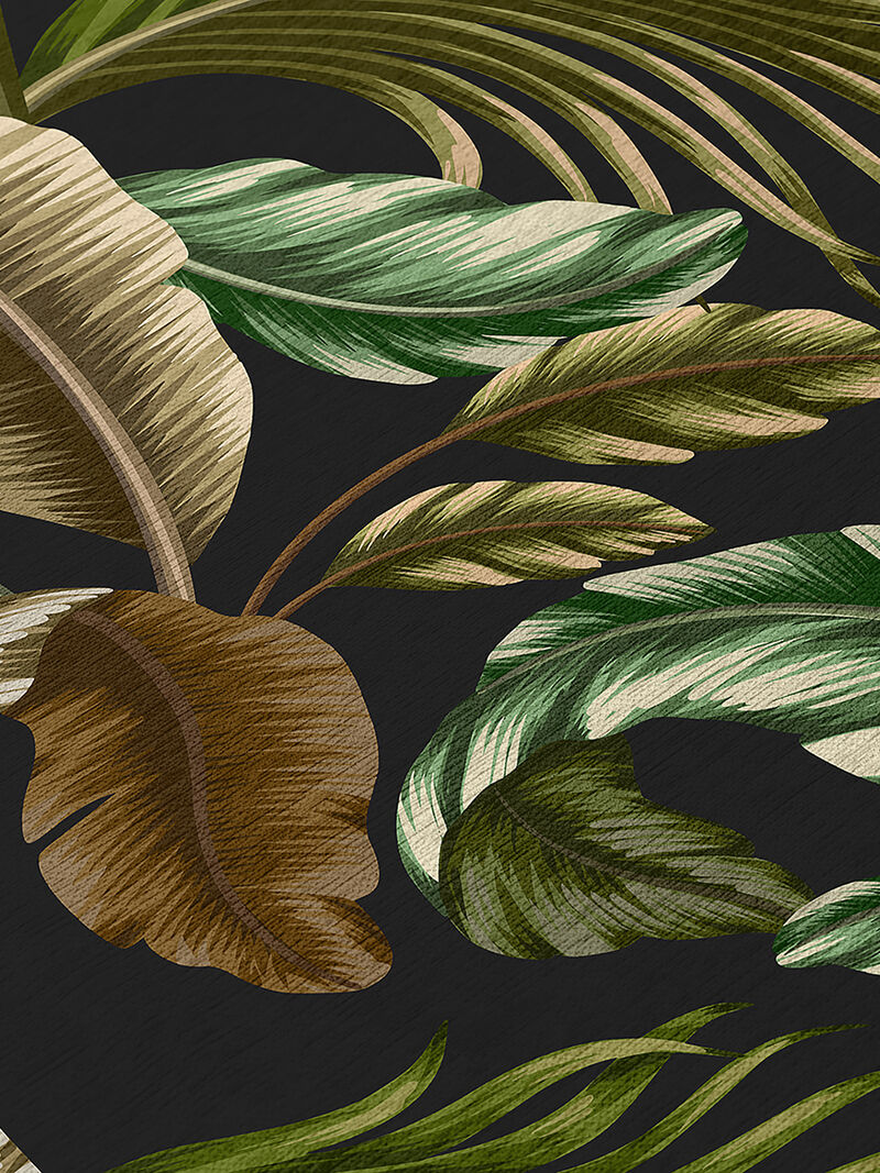 Tropics TC1 Black 3' x 5' Rug