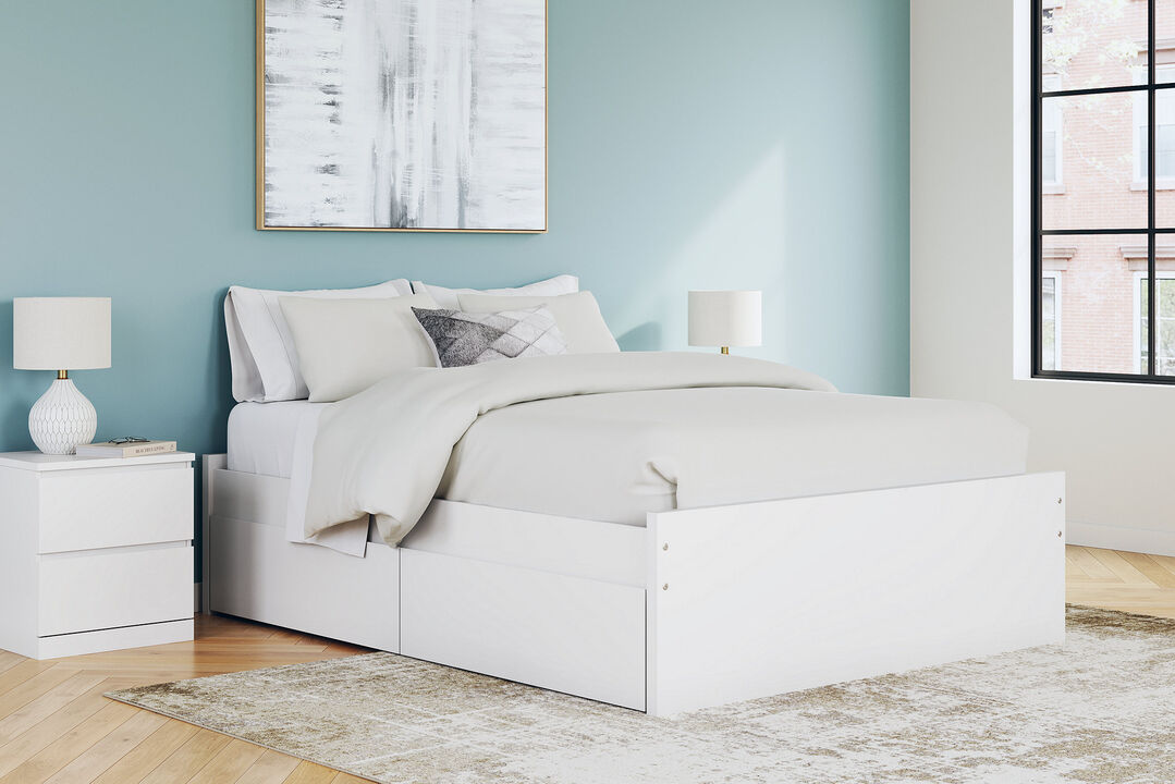 Queenn Platform Bed