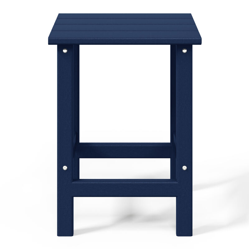 WestinTrends Westintrends 14" square outdoor Side table for Adirondack chair