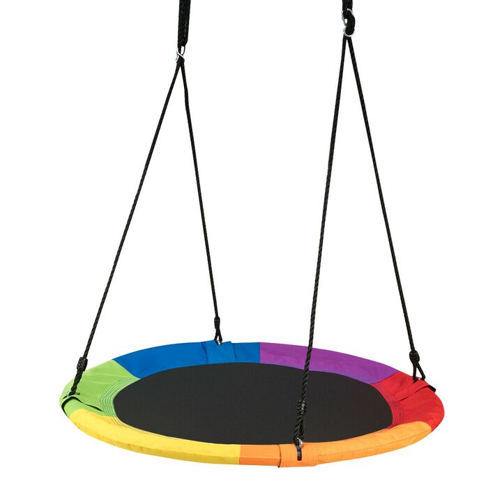 Flying Saucer Tree Swing Outdoor Play for Kids