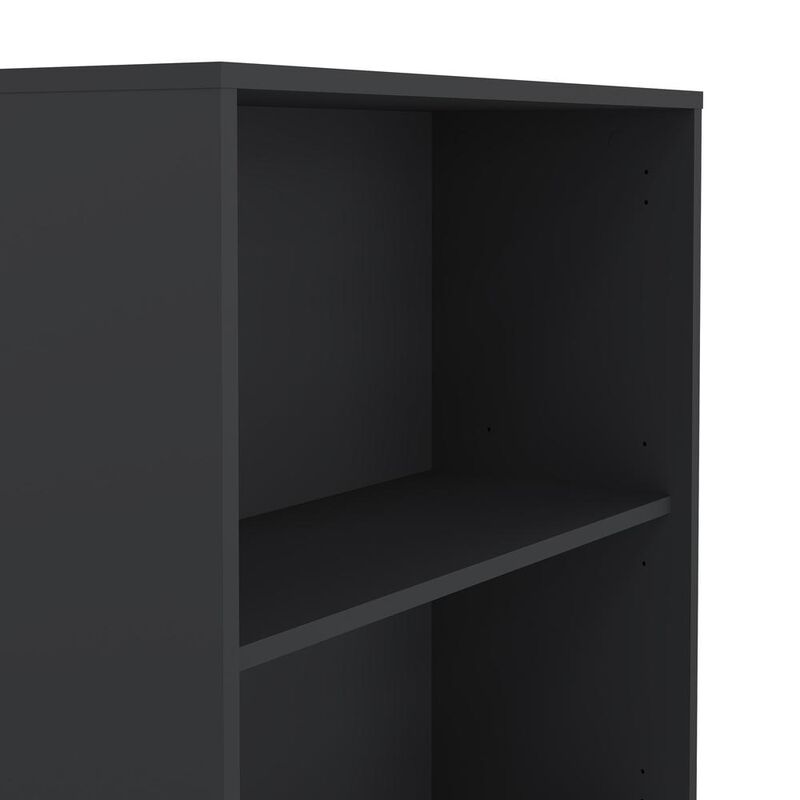 Tvilum Sign 6 Shelf Boockase, Home Office Storage, Matte Grey