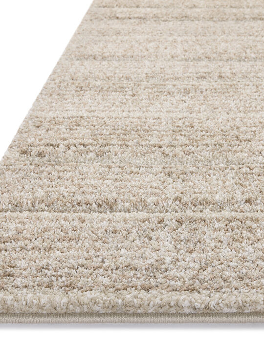 Silas SLA-03 Oatmeal / Clay 18" x 18" Sample Rug by