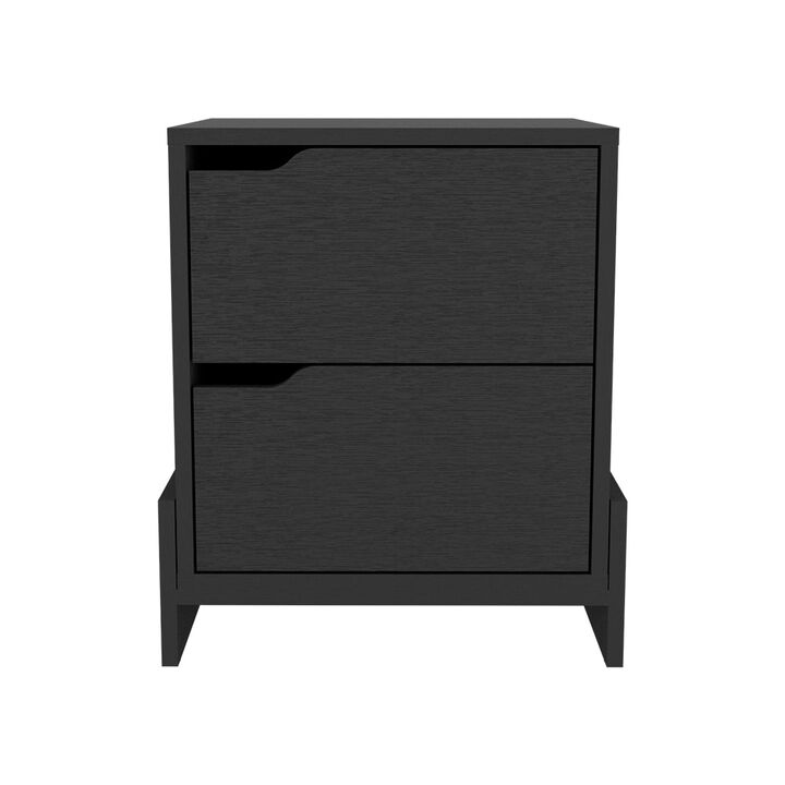 Nightstand Brookland, Bedroom, Black