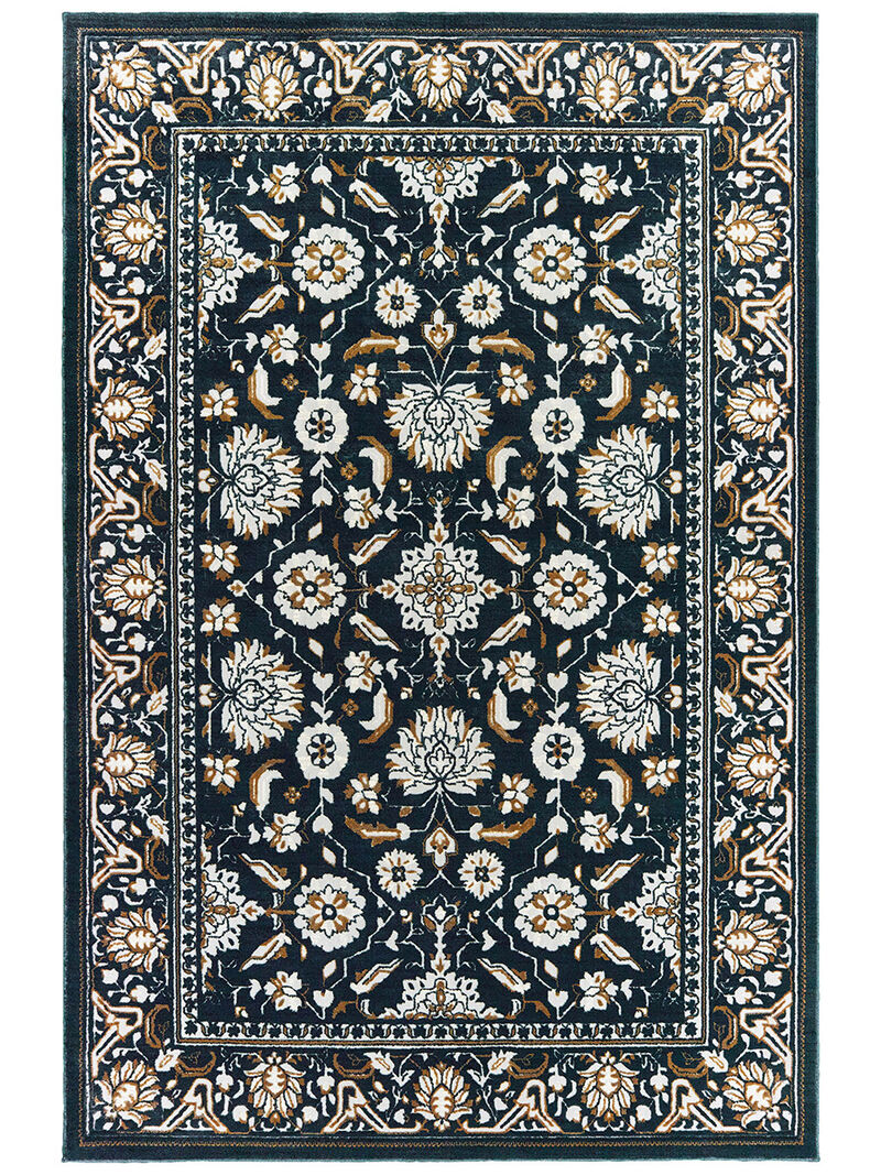 Bowen 5'3" x 7'6" Navy Rug