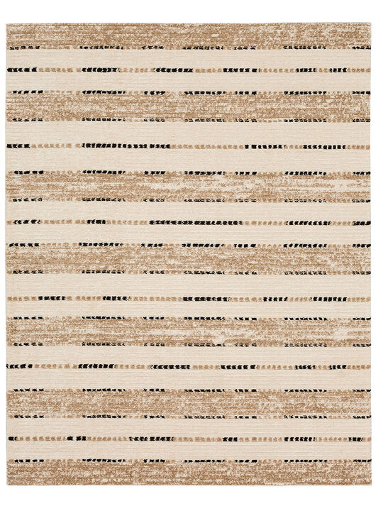 Traverse By Bobby Berk Traverse Lanes Tan 9' X 12' Rug
