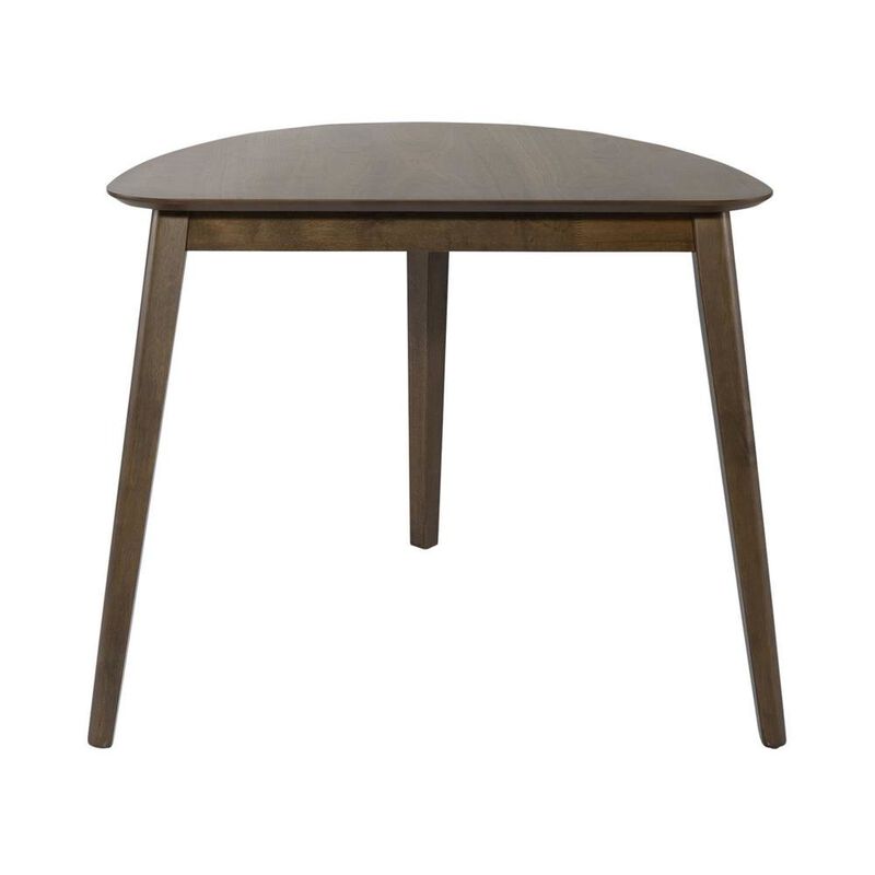 Starlight Canyon Home Brown Modern Dining Table – Small Round Mid Century Corner Kitchen Table