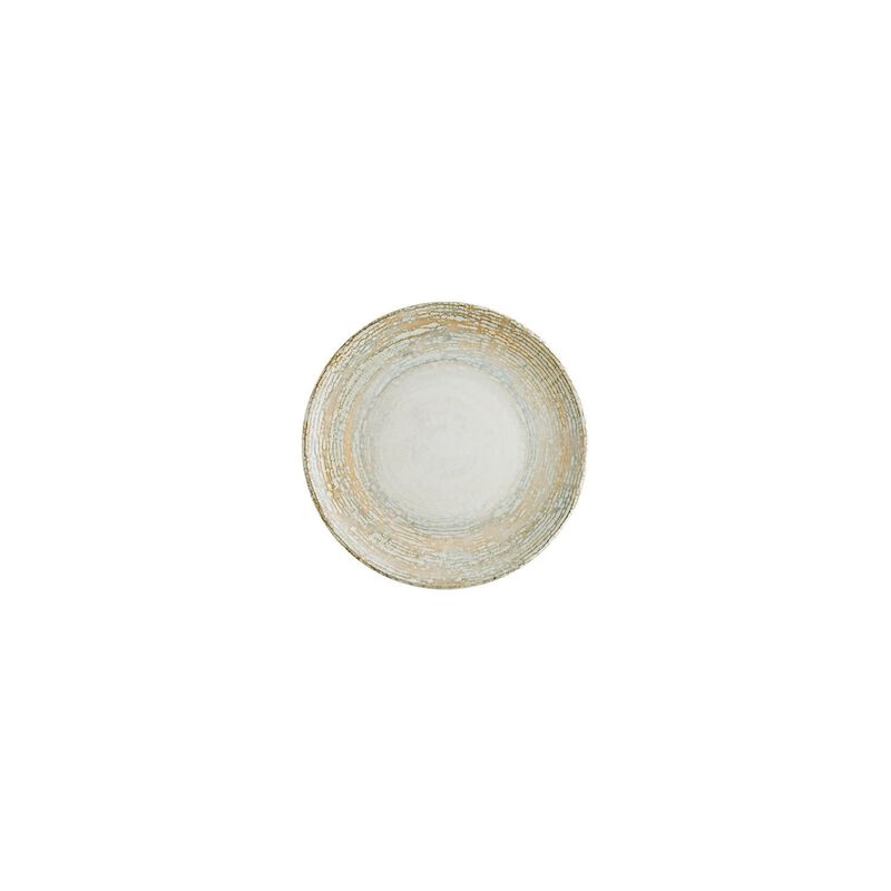 Patera dia.6.75" Round Decorated Porcelain Plate (Set of 4)