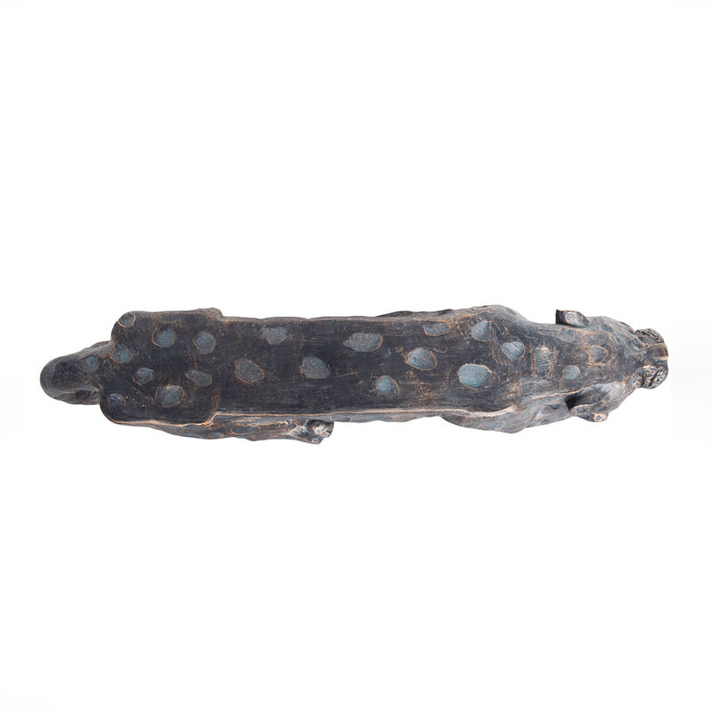 Exquisite Leopard Bench Antique Copper Oasis for Your Patio