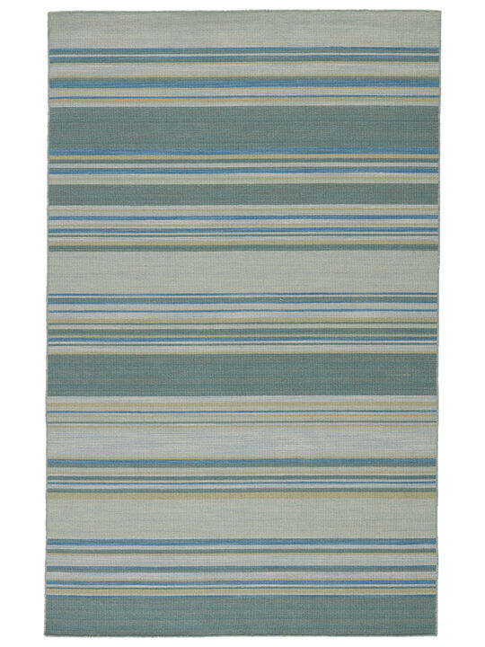 Coastal Shores Kiawah Blue 7'10" x 9'10" Rug