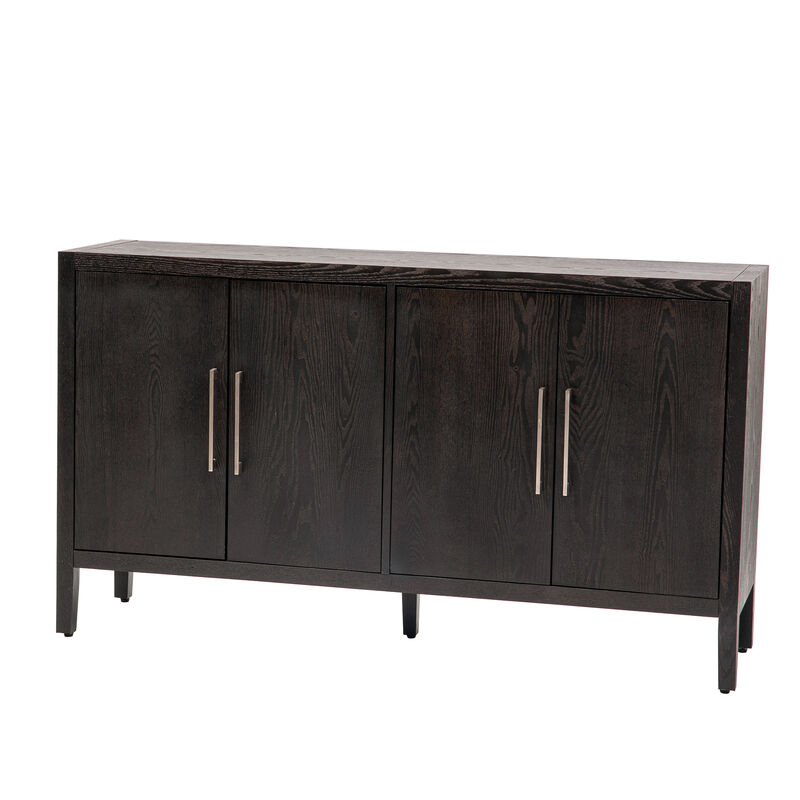 Merax Retro Storage Cabinet Sideboard with Adjustable Shelves