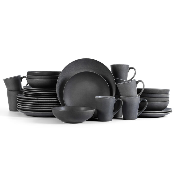 Stone Lain Grao Stoneware 32 Piece Dinnerware Set