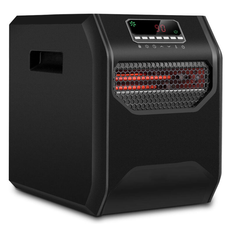 12 H Timer LED Remote Control Portable Electric Space Heater