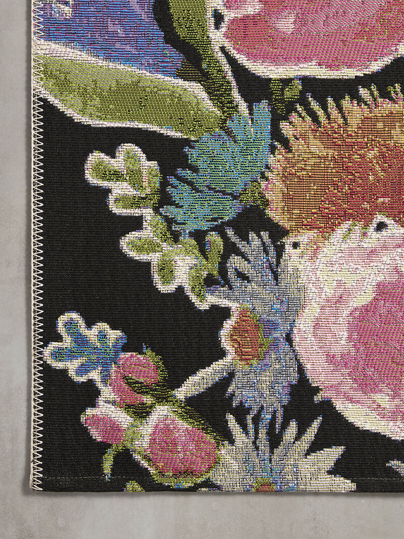 Botanical BOT01 Black/Multi 5'3" x 7'8" Rug