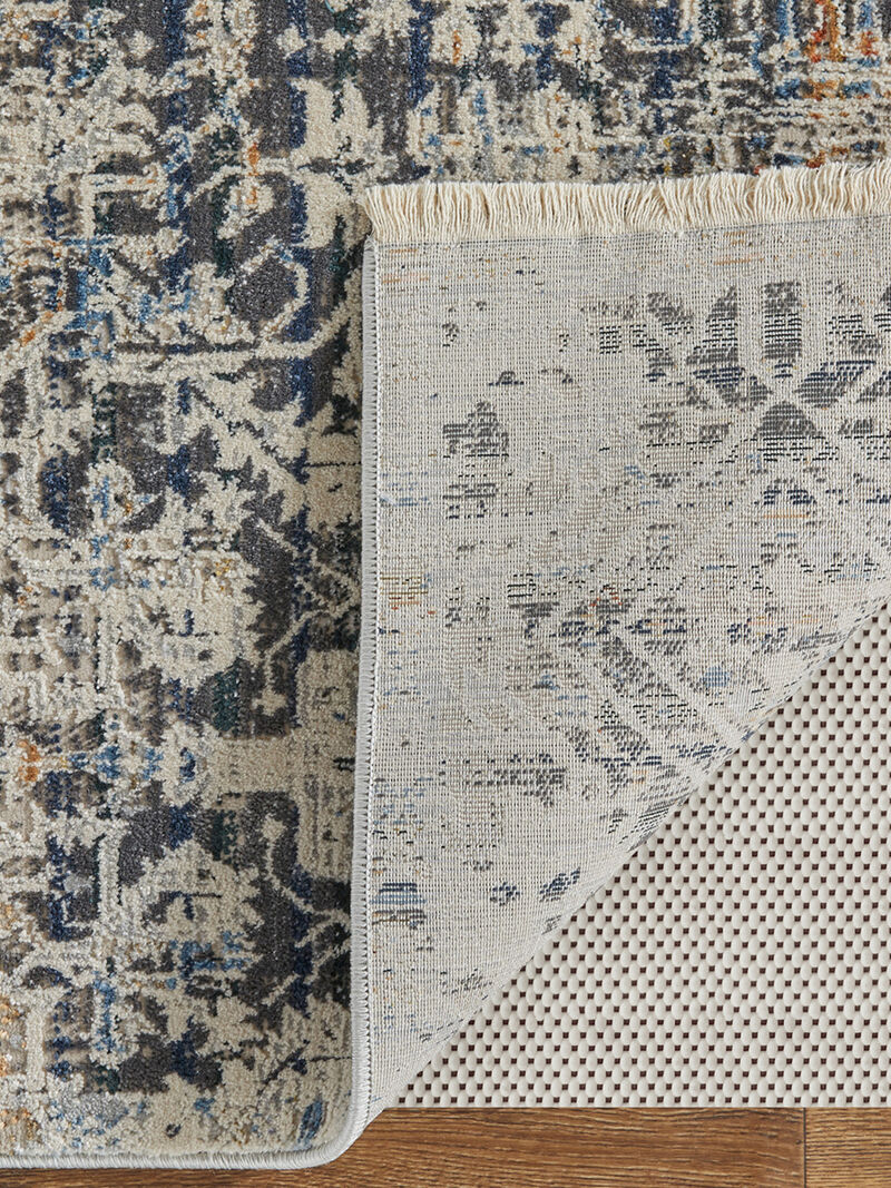 Kaia 39HUF 3' x 5' Ivory/Gray/Taupe Rug