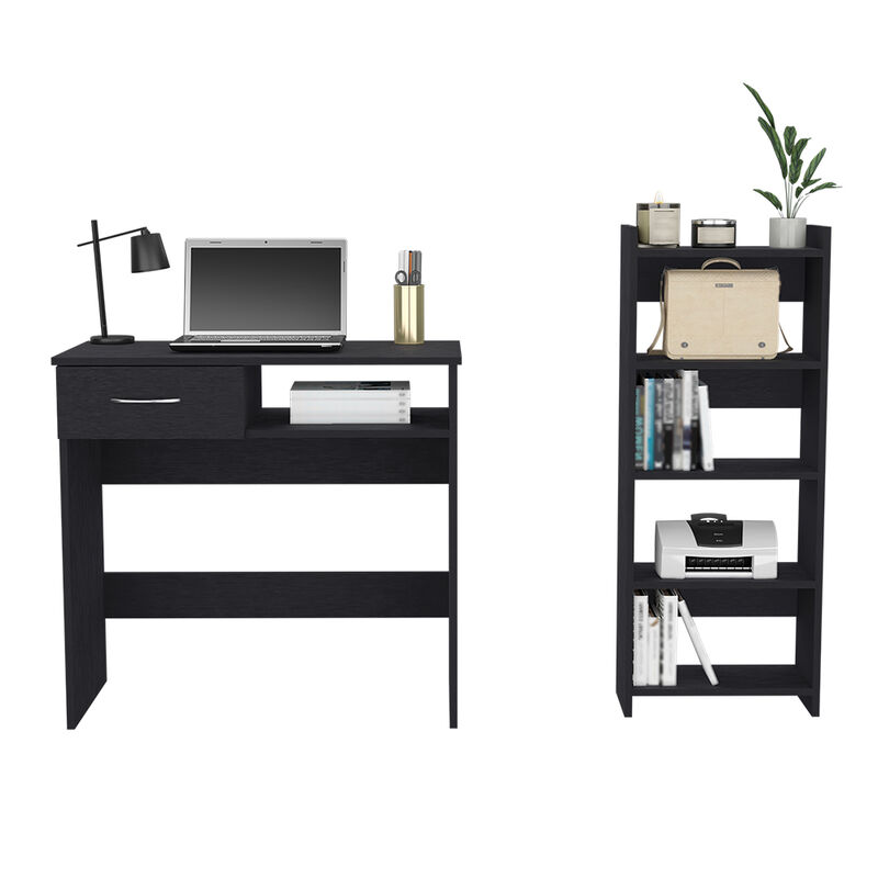 Home Office Set Caldwell, Office, Black
