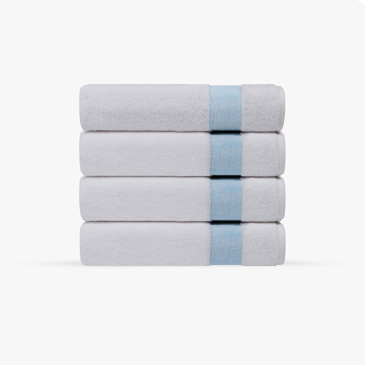 Pera 4 pcs Turkish Hand Towels Set