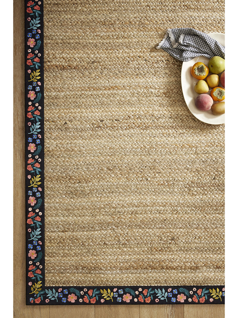 Costa COS01 Natural/Black 5' x 7'6" Rug